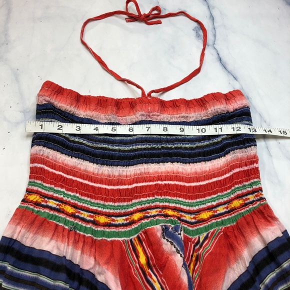 Philosophy Blue & Red Striped Handkerchief Dress - Picture 5 of 7